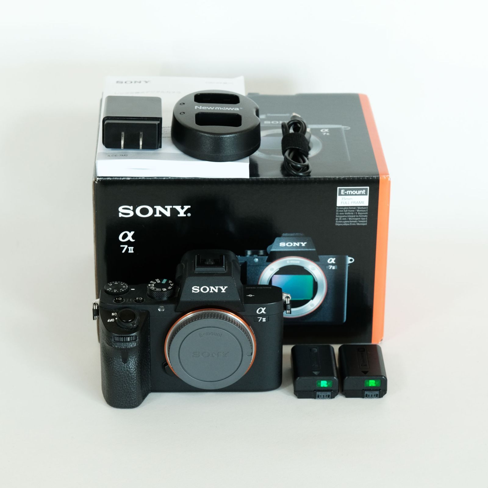 ショット数極少】フルサイズ一眼Sony α7 II ボディ+互換バッテリー ...