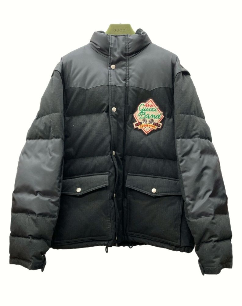 グッチ GUCCI 21AW PATCH LOGO JACKET パッチ ロゴ ジャケット 2WAY 