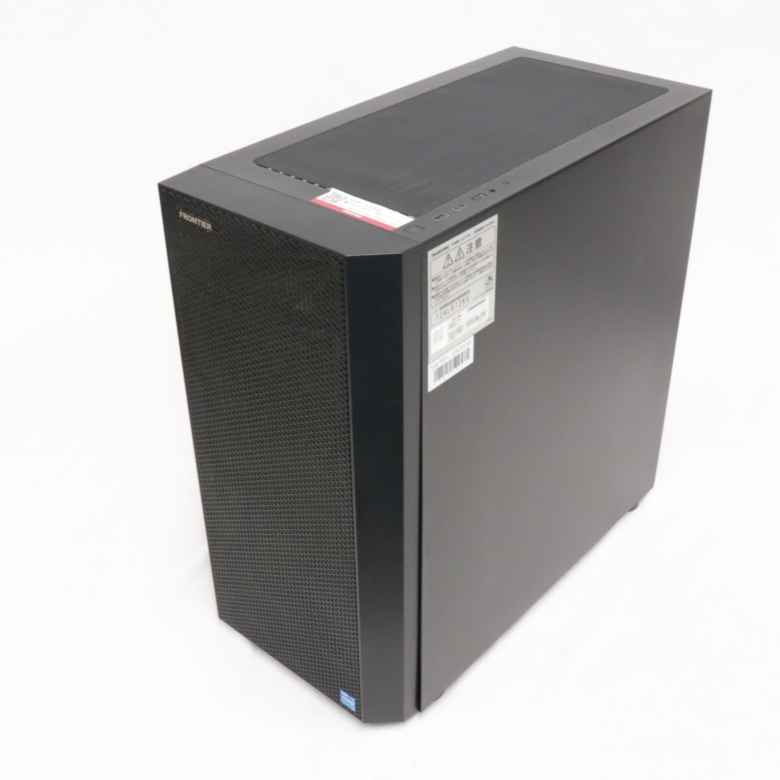 デスクトップパソコン Frontier i5 8400 中古】FRONTIER スリムPC【i5-8400 8G 500G(HDD) DVDマルチ 1GbE