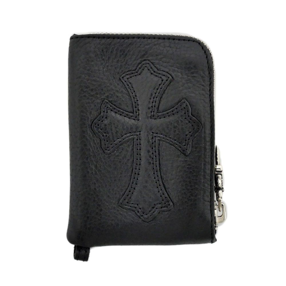 CHROME HEARTS コインケース ラウンド ジップ ブラック CHROME HEARTS クロムハーツ ラウンドファスナー コインケース