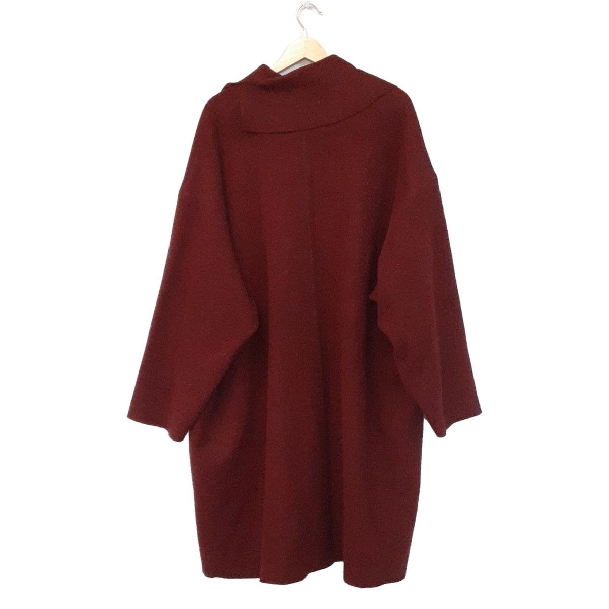 JURGEN LEHL ヨーガンレール コート サイズM レディース - ボルドー 長袖 春 秋