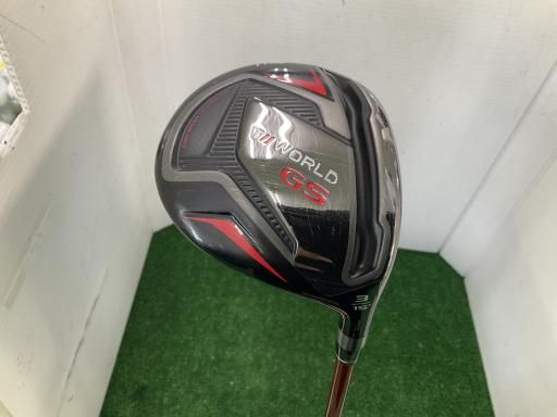 本間ゴルフ TOUR WORLD GS 3W 15° フェアウェイウッド FW 純正特注シャフト フレックスS メンズ 男性用 右利き 右用 Cランク ゴルフクラブ