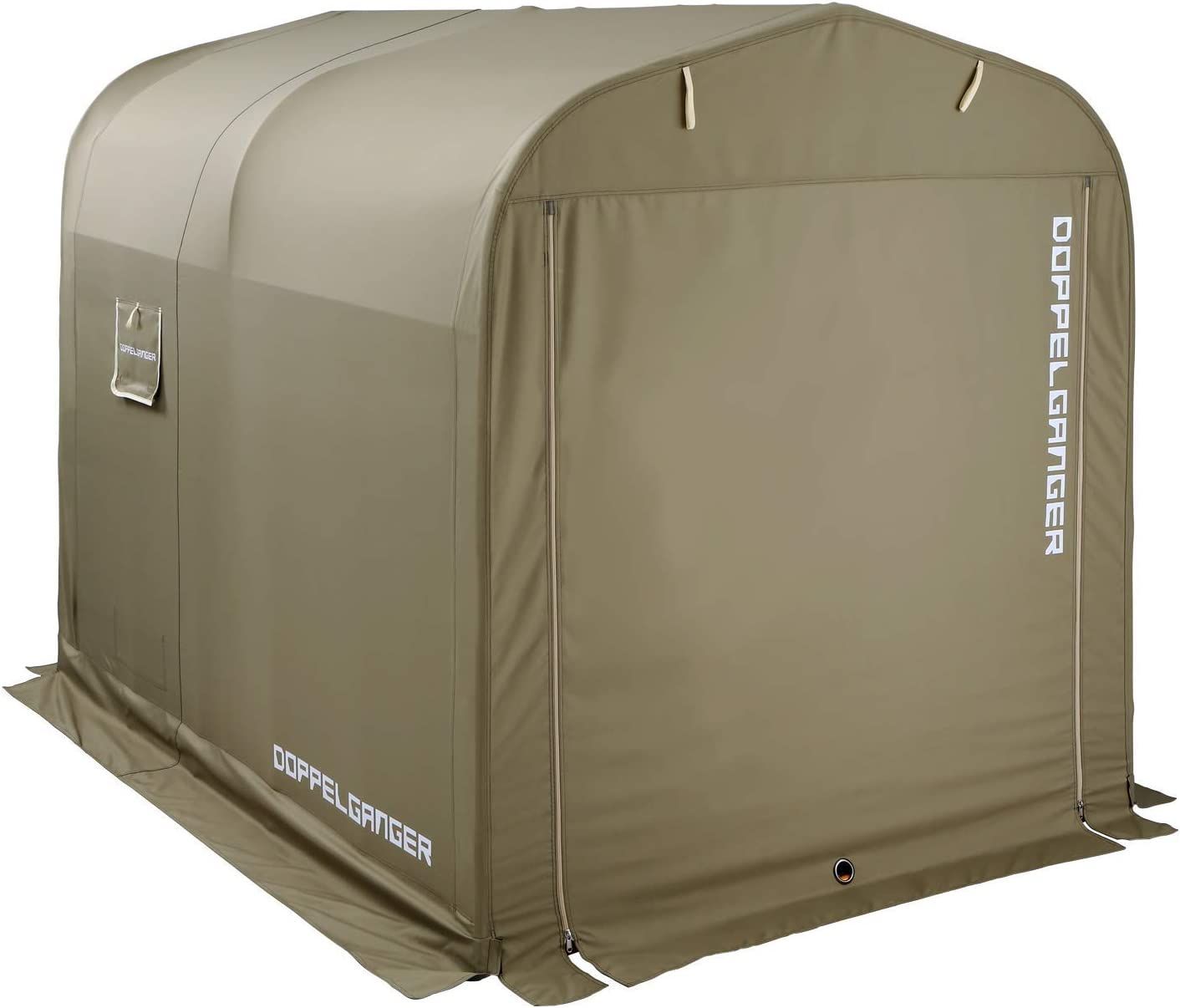 ドッペルギャンガー ストレージバイクガレージ カーキ DCC330L-KH