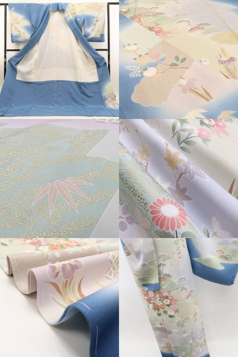 晴れの日を彩る吉祥の群青