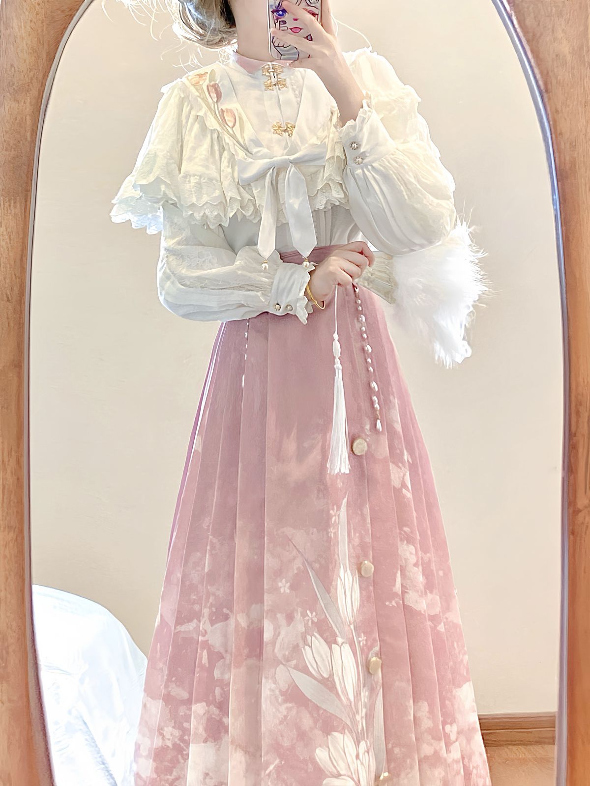 オリジナルチューリップ漢服 国風改良版