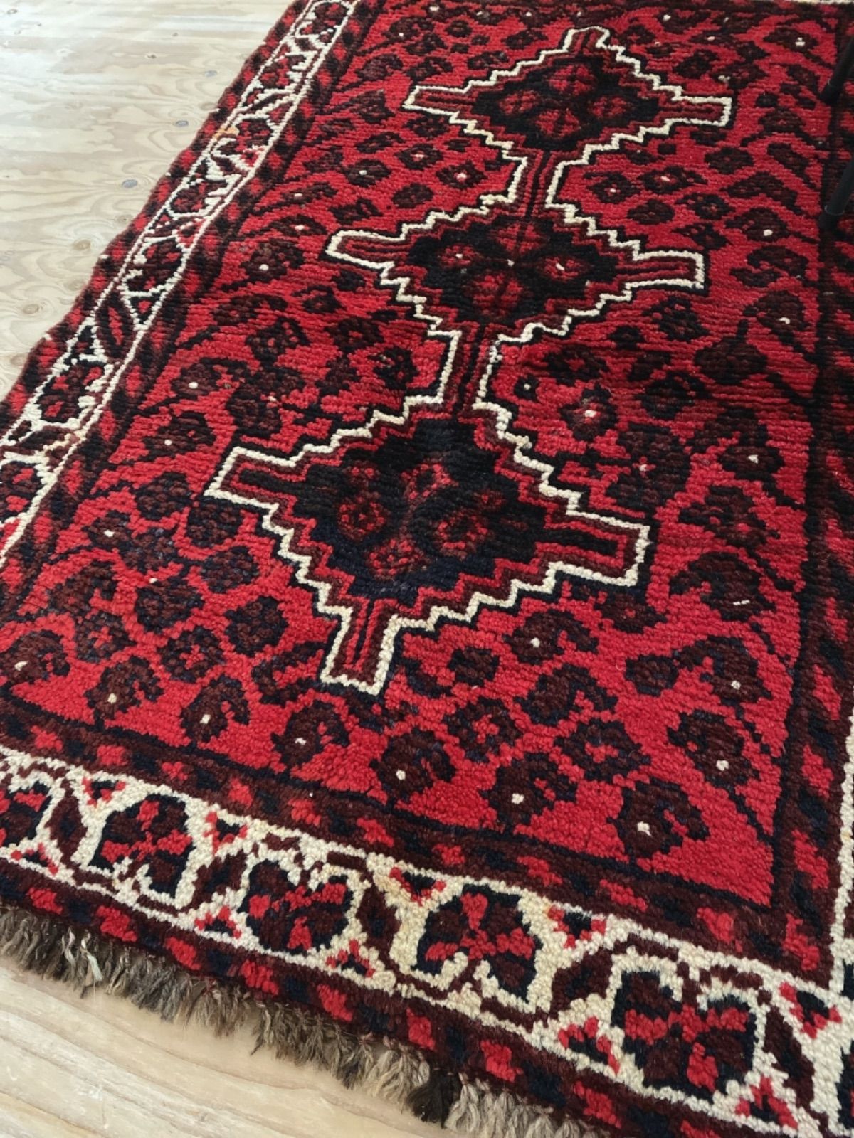 22 ラグオールド絨毯 トライバルラグ インテリア キリム ヴィンテージ