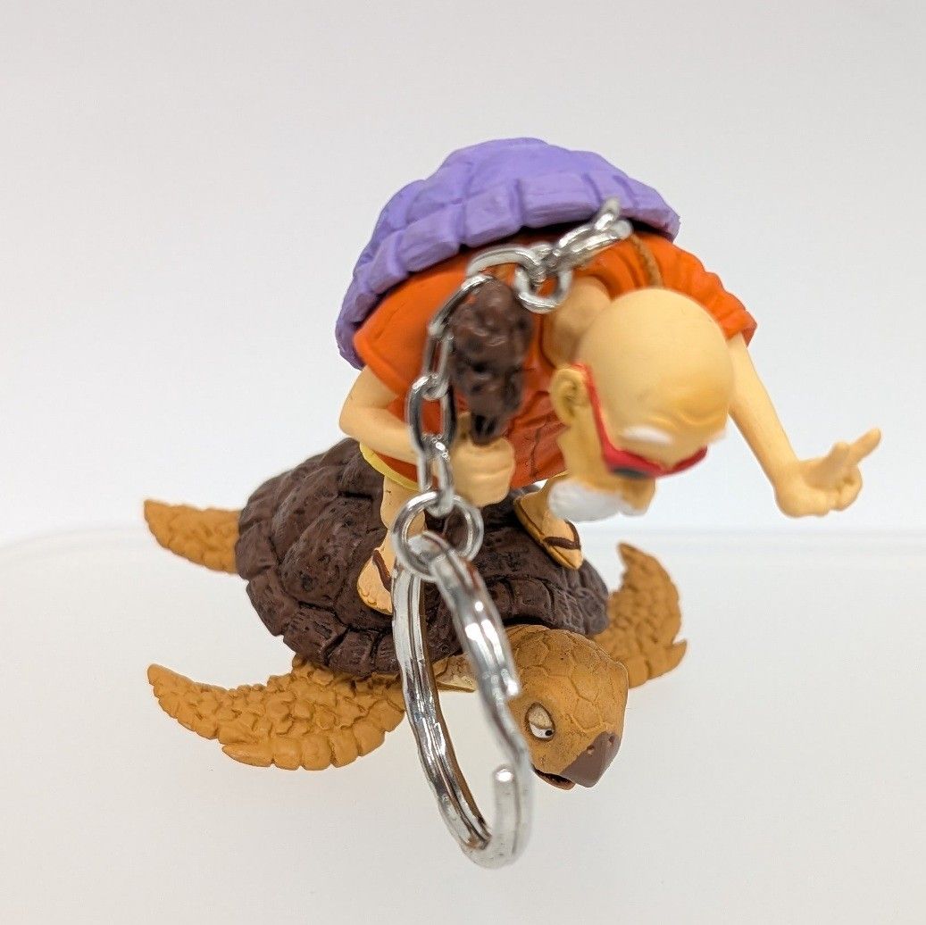 ドラゴンボール 亀仙人 キーホルダー　テーマソングコレクション　ロゴ 亀仙人 ハイクオリティキーホルダー テーマソングコレクション