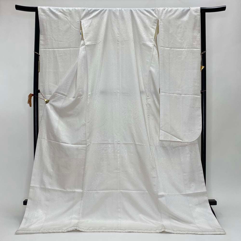 掛下 白打掛 色打掛 白 撮影用 結婚式 リサイクル ポリエステル 花嫁  