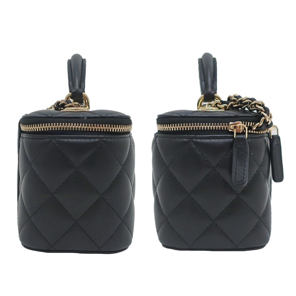 名東】【CHANEL】シャネル バニティチェーンショルダーバッグ