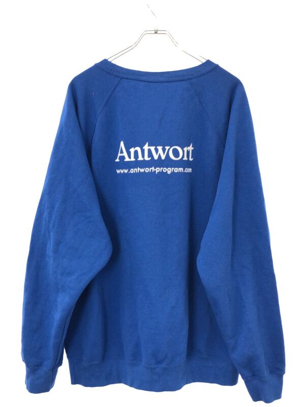 Antwort Staff Crewneck Blueスウェット - www