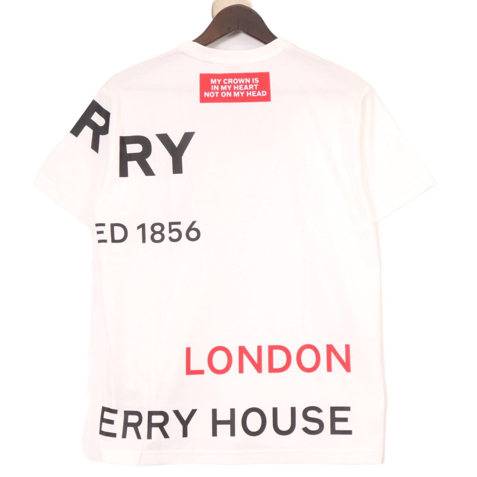 BURBERRY バーバリー 20AW 8017103 ホースフェリープリントロゴTシャツ  