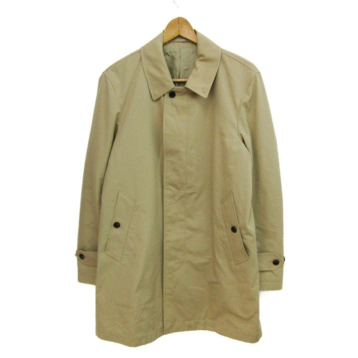 ジェイプレス ステンカラーコート アウター メンズ Lサイズ ベージュ J