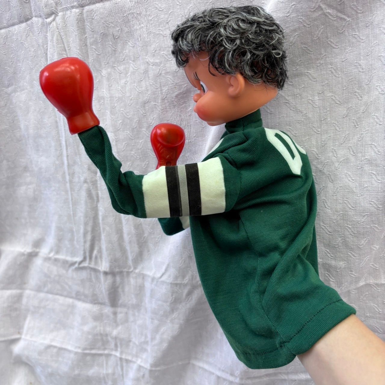 189 美品 レア ボクシング 指人形 昭和レトロ おもちゃ - メルカリ