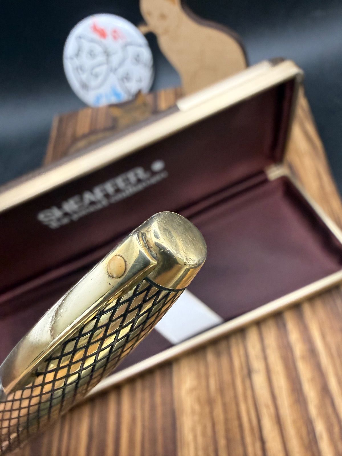 SHEAFFER 万年筆 インペリアル ソボリン 14K G.F 猫のペン屋 - メルカリ