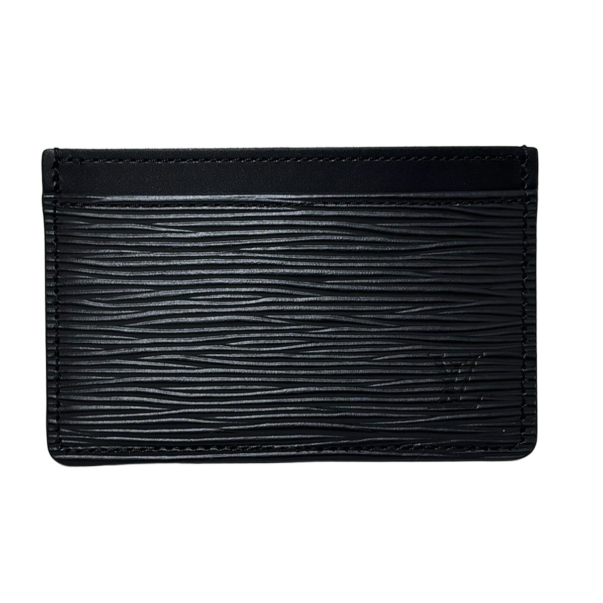LOUIS VUITTON ルイヴィトン カードケース エピ ポルトカルトサーンプル M63512 ノワール レザー