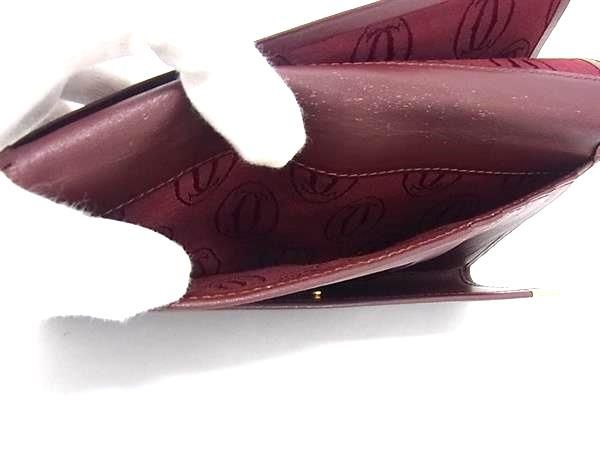 Cartier カルティエ マストライン レザー 二つ折り 財布 ウォレット