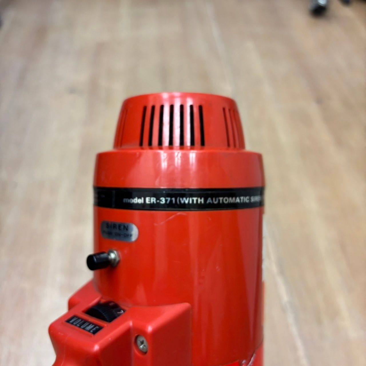 123 ジャンク TOA ER-371 非常サイレン付きトランジスターメガホン