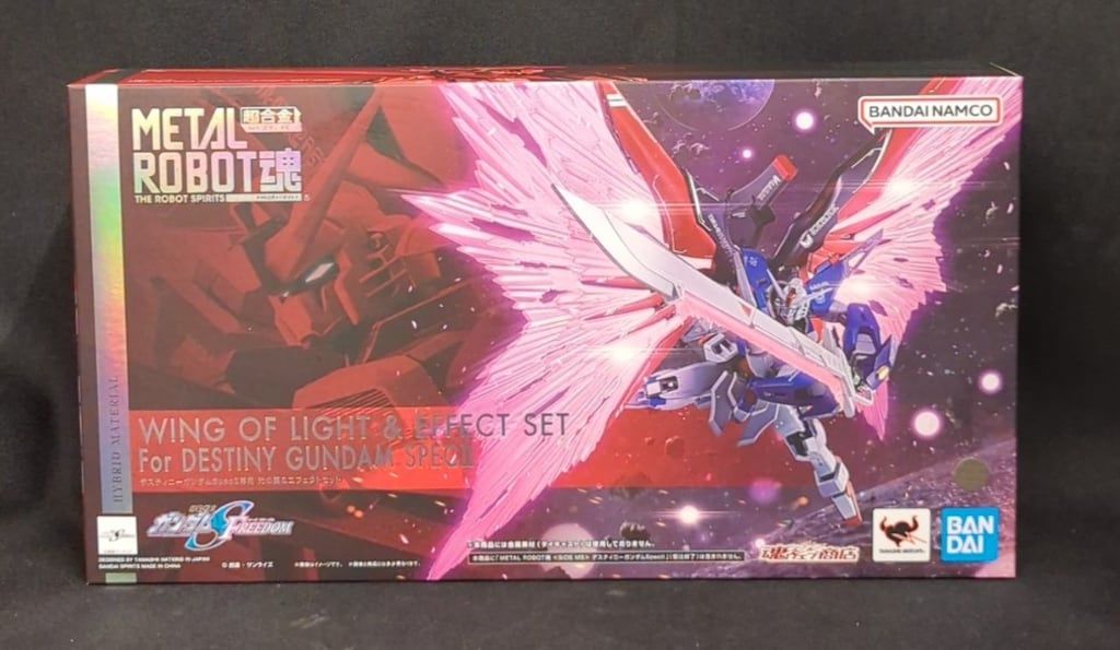BANDAI SPIRITS METAL ROBOT魂 機動戦士ガンダムSEED FREEDOM デスティニーガンダムSpecII専用光の翼u0026エフェクトセット