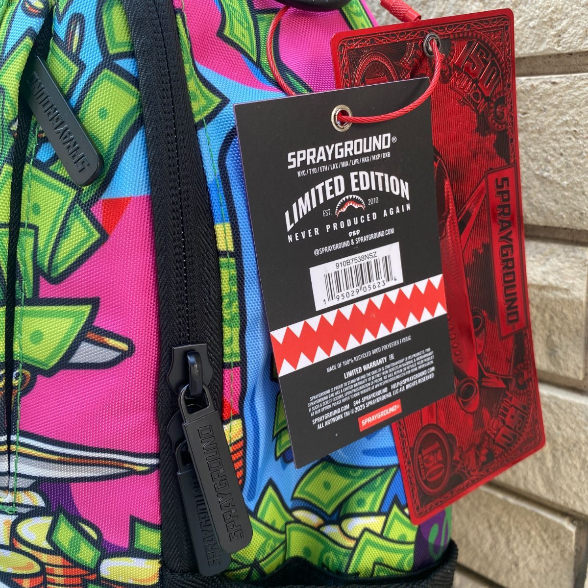 米国仕様 SPRAYGROUND ドリームバンク DREAM BANK シャークマウス 