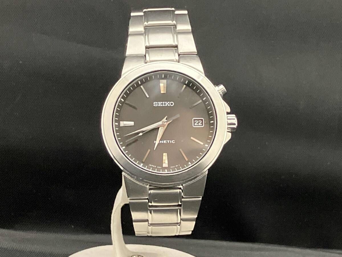 セイコーキネティック　5M62. ジャンク ジャンク品】SEIKO セイコー キネティック 5M62-0BD0 - メルカリ