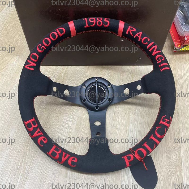 No Good 1985 Racing ステアリング スポーツステアリング ホイール ドリフト 13インチ 330mm 車ハンドル 085