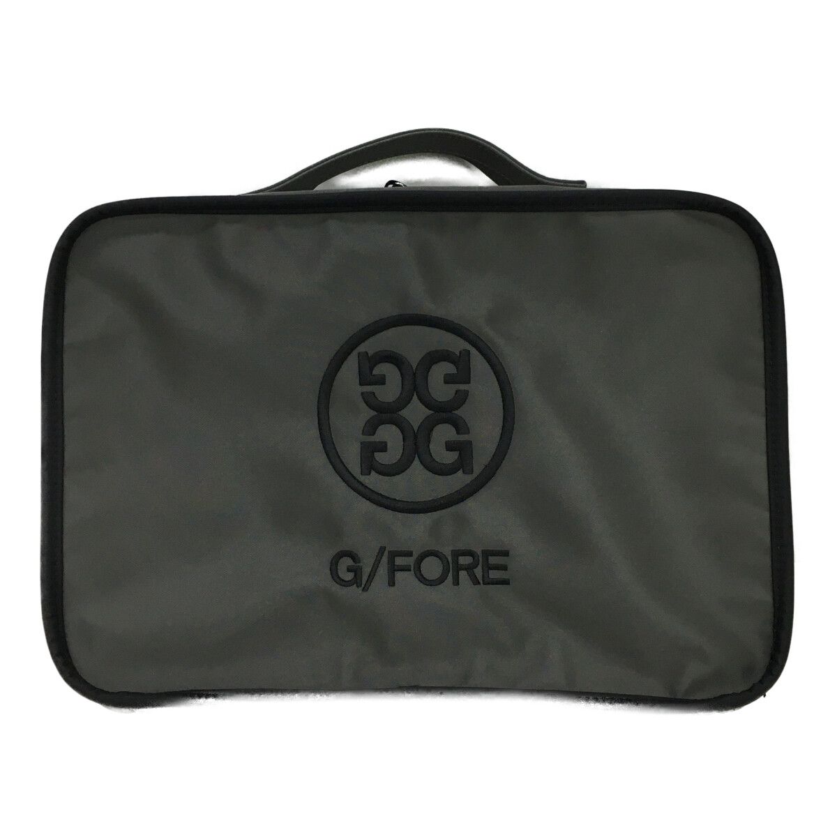 高評価アイテム 中古 ジーフォア G/FORE マルチケース グレー トラベルケース バッグ