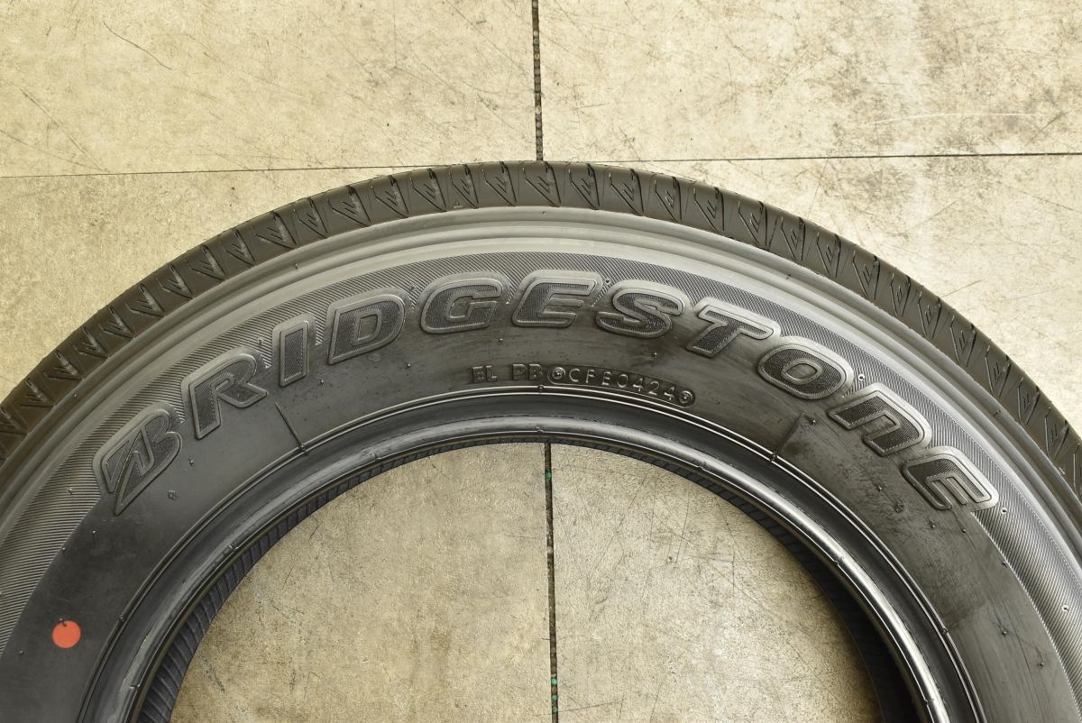 新車外し バリ溝】ブリヂストン デューラー H/L 852 175/80R16 2024年 