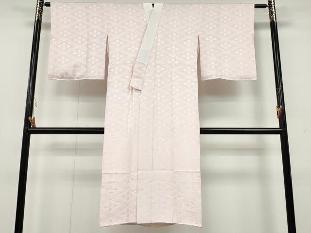 平和屋着物 長襦袢 袷 絞り 菱地紋 正絹 CAAY5116ut