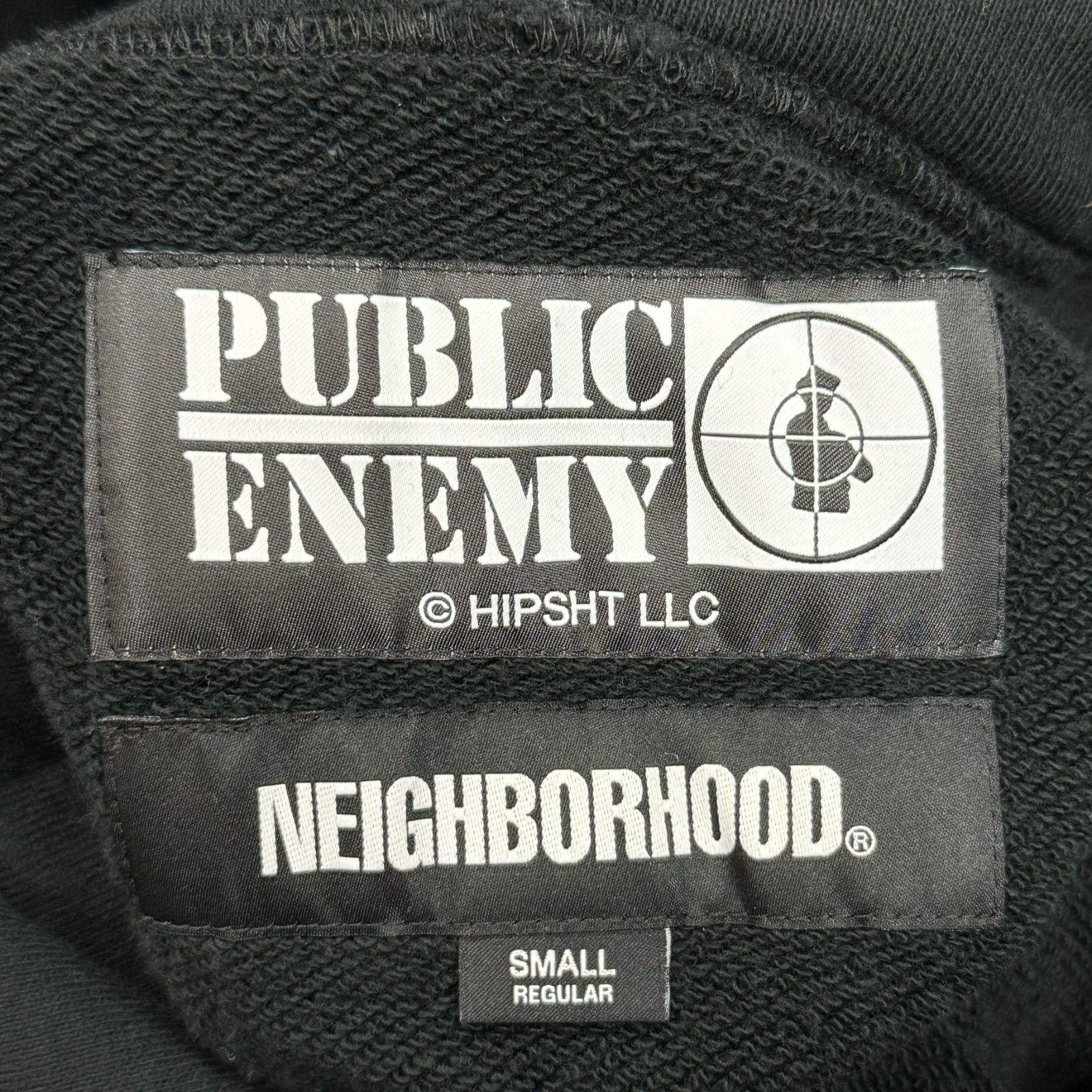 定価30800円 新品 NEIGHBORHOOD × PUBLIC ENEMY 23AW SWEATPARKA パーカー フーディー スウェット  ネイバーフット パブリックエネミ― コラボ ブラック S 232UWNH-CSM01 62127A - メルカリ