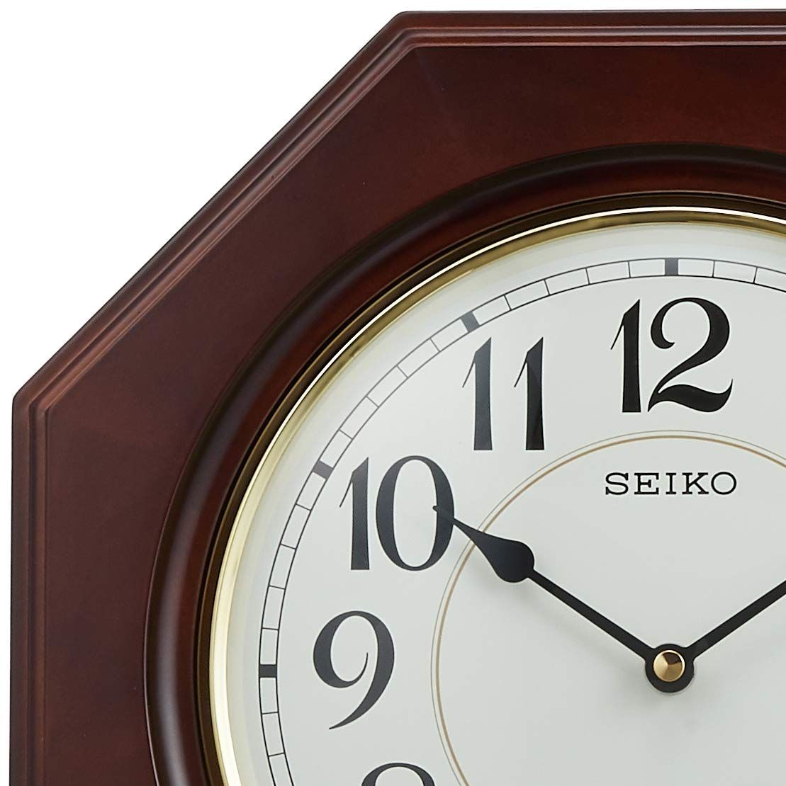 数量限定】Clock) 掛け時計 アナログ 報時選択式 チャイムu0026ストライク 飾り振り子 セイコークロック(Seiko 八角尾長 木枠 濃茶 木地  RQ325B - メルカリ
