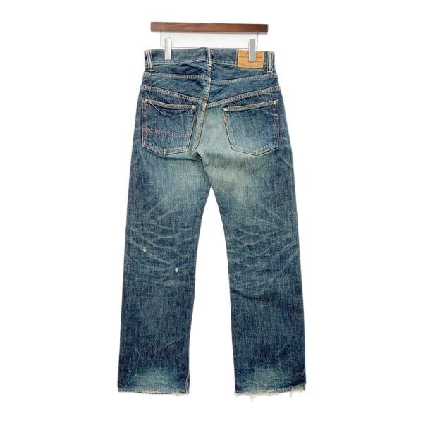 ANACHRONORM アナクロノーム　デニム　パンツ　ジーンズ　ダメージ　古着 anachronorm (アナクロノーム) ダメージリペア加工 デニムパンツ