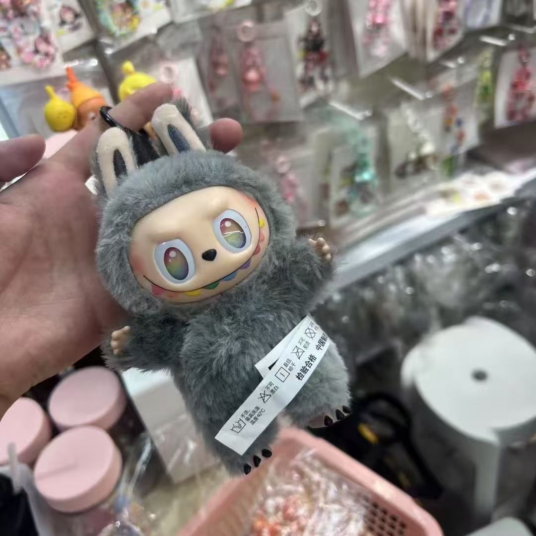 らぶぶ　ぬいぐるみ LABUBU1 ラブぷブ ぬいぐるみ 18cm POP MART ラブブ2の通販 by