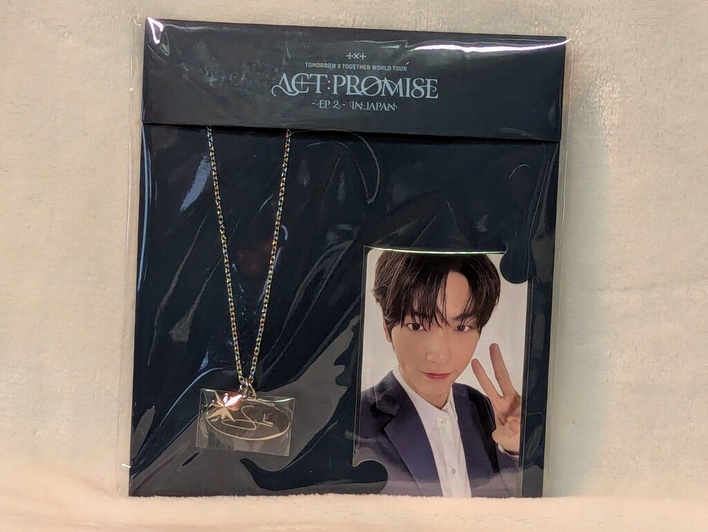 TXT ヒュニンカイ ACT promise ネックレス TXT TOMORROW X TOGETHER ACT : PROMISE EP. 2 JAPAN Necklace W