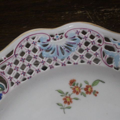 レア 1774年-1814年 マイセン Meissen マルコリーニの星 直径約25cm