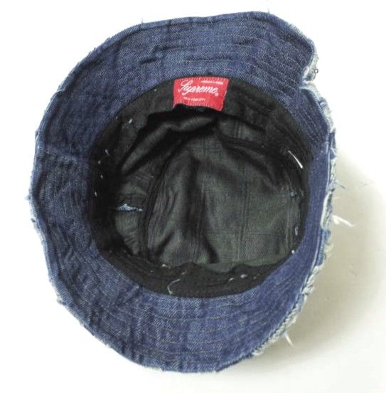 新品 SUPREME シュプリーム 23SS アメリカ製 Frayed Patchwork Denim