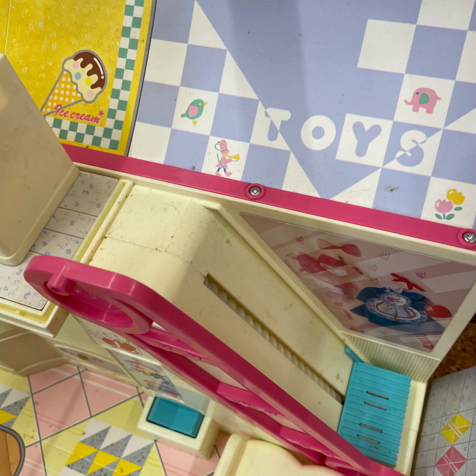 現状品 タカラ リカちゃん ファッションデパート 部品欠品未確認