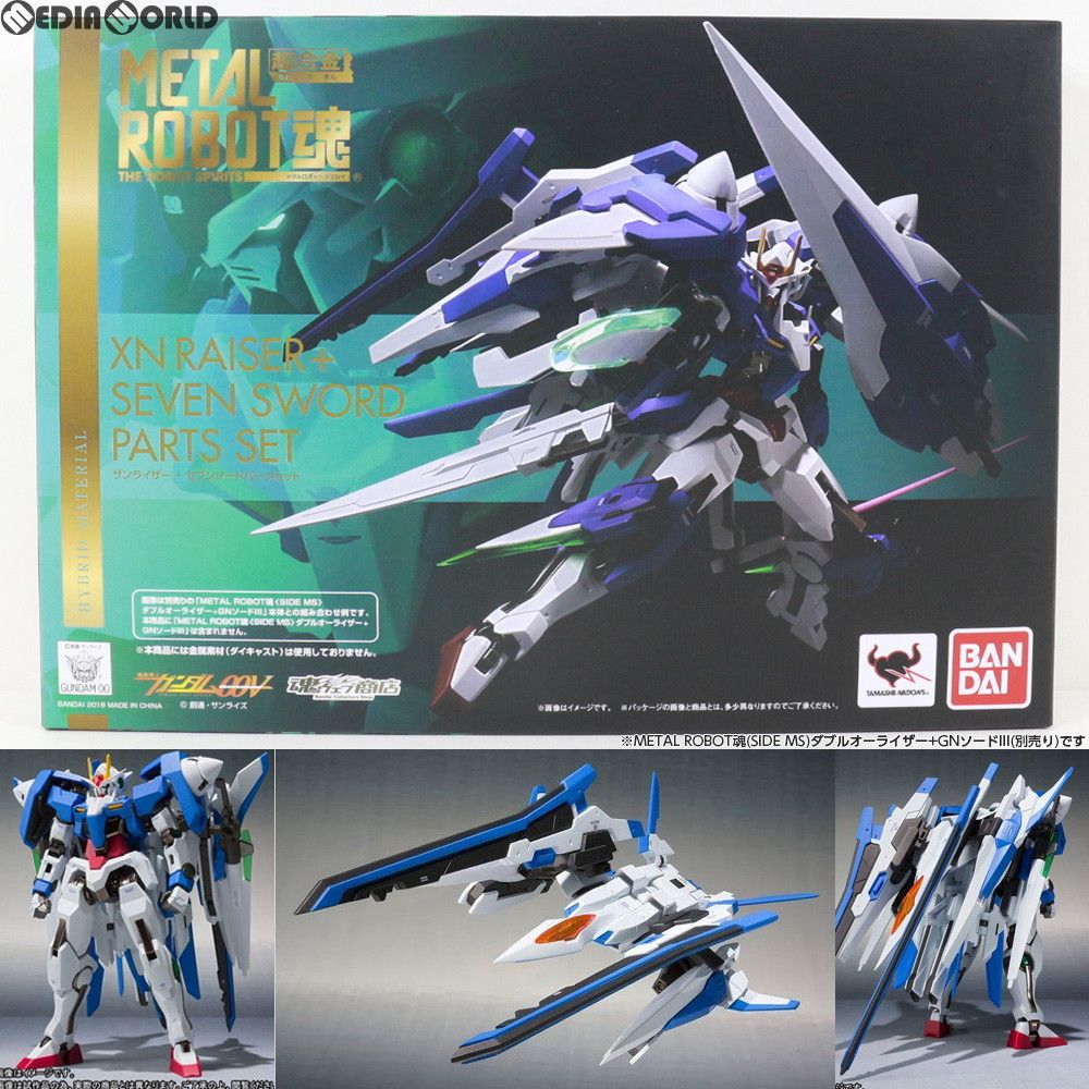 1円～ BANDAI METAL ROBOT魂 機動戦士ガンダムOO ダブルオーライザー+GNソードIII 1円～ バンダイ METAL ROBOT魂 機動戦士ガンダムOO ダブルオーライザー