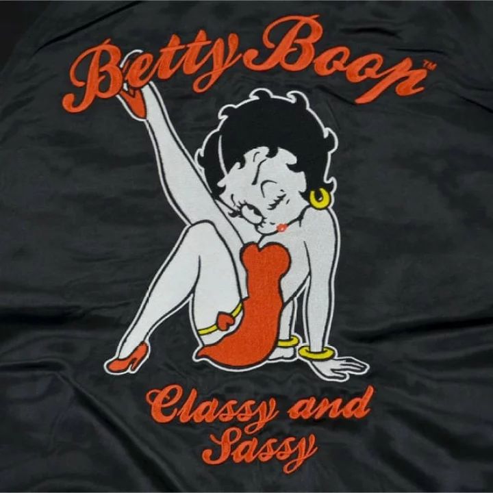 Betty Boop スカジャン　ベティちゃん 楽天市場】ベティブープ ベティちゃん スカジャン 刺繍 アウター