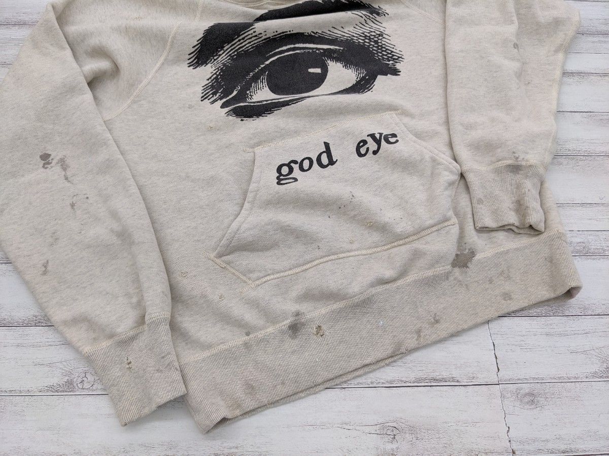 SAINT MICHAEL セントマイケル RAGLAN HOODIE eye ラグラン フーディ ...