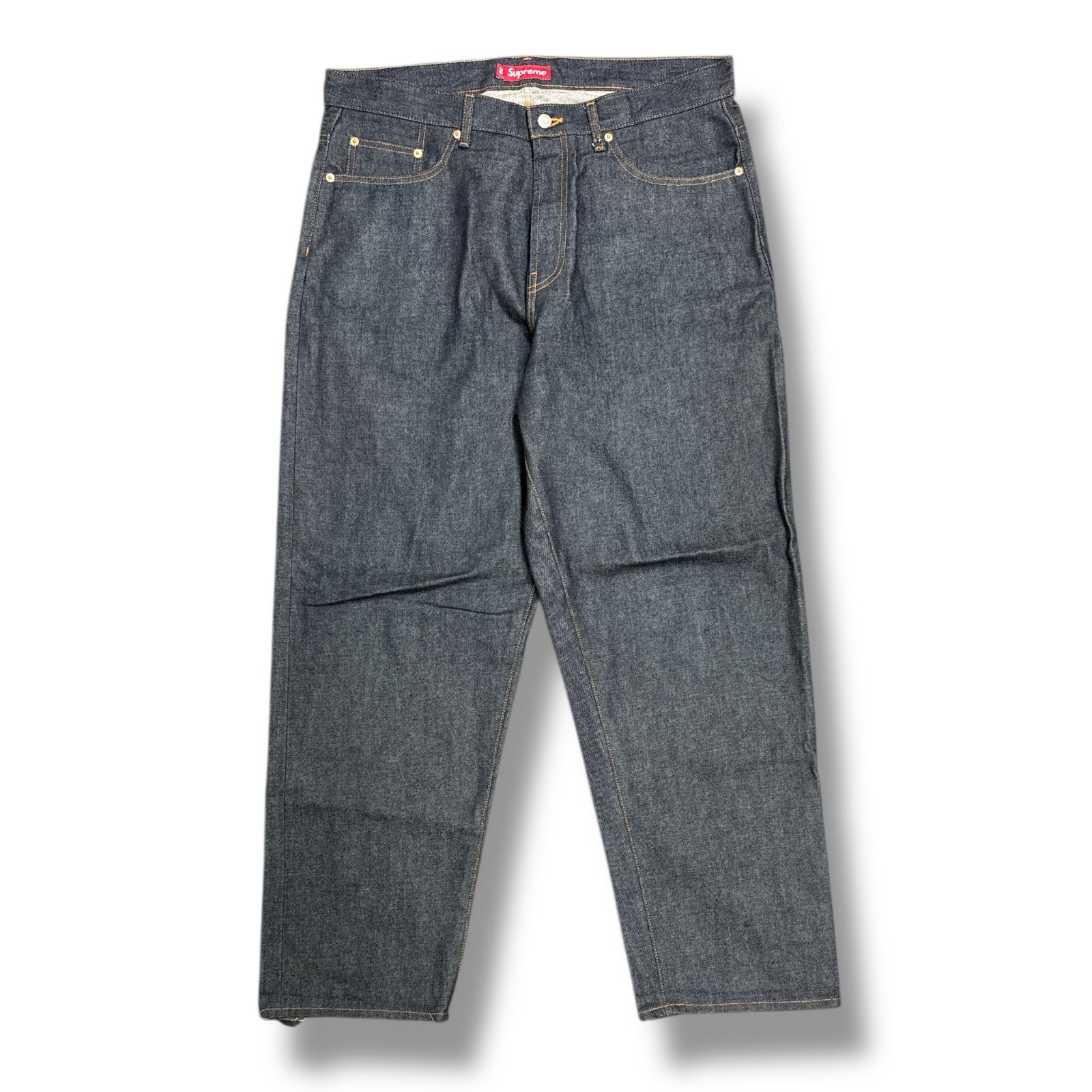 Supreme Rigid Baggy Selvedge Jean indigo