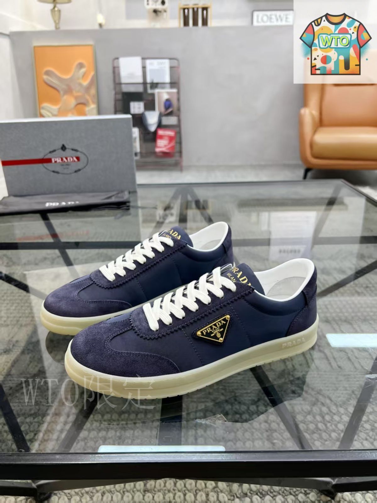 PRADA プラダ　スニーカー　35.5 楽天市場】PRADA プラダ スニーカー ブラック 4E3521 ELN F0002