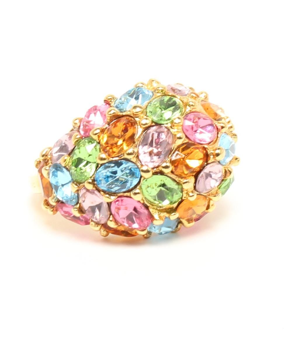 美品希少✨ケネスジェイレーン リング エナメルリング スワロフスキーリング ネスジェイレーン リング 指輪 レディース SIZE 8～11号 Kenneth