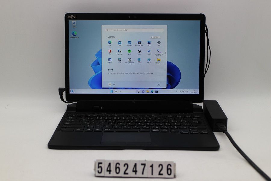 富士通 ARROWS Tab Q738/SB Core i5 8350U 1.7GHz/8GB/256GB(SSD)/13.3W/FHD(1920x1080) タッチパネル/Win11 【546247126】