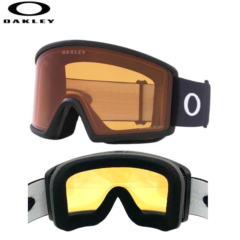 24-25OAKLEY TARGET LINE L MATTE BLACK レンズ PERSIMMONオークリー