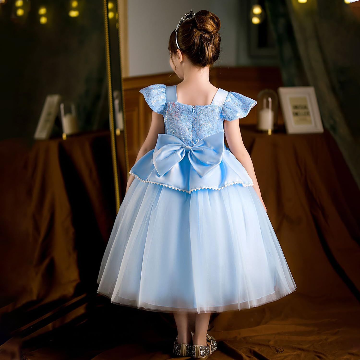 新着商品】[Agture] シンデレラ風 ドレス 子供 シンデレラ風