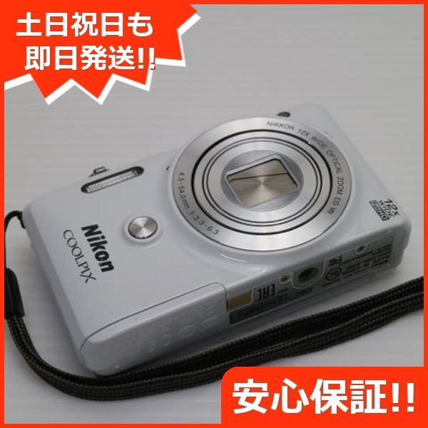 COOLPIX S6900 ナチュラルホワイト デジカメ ニコン 本体 土日祝発送OK 00000