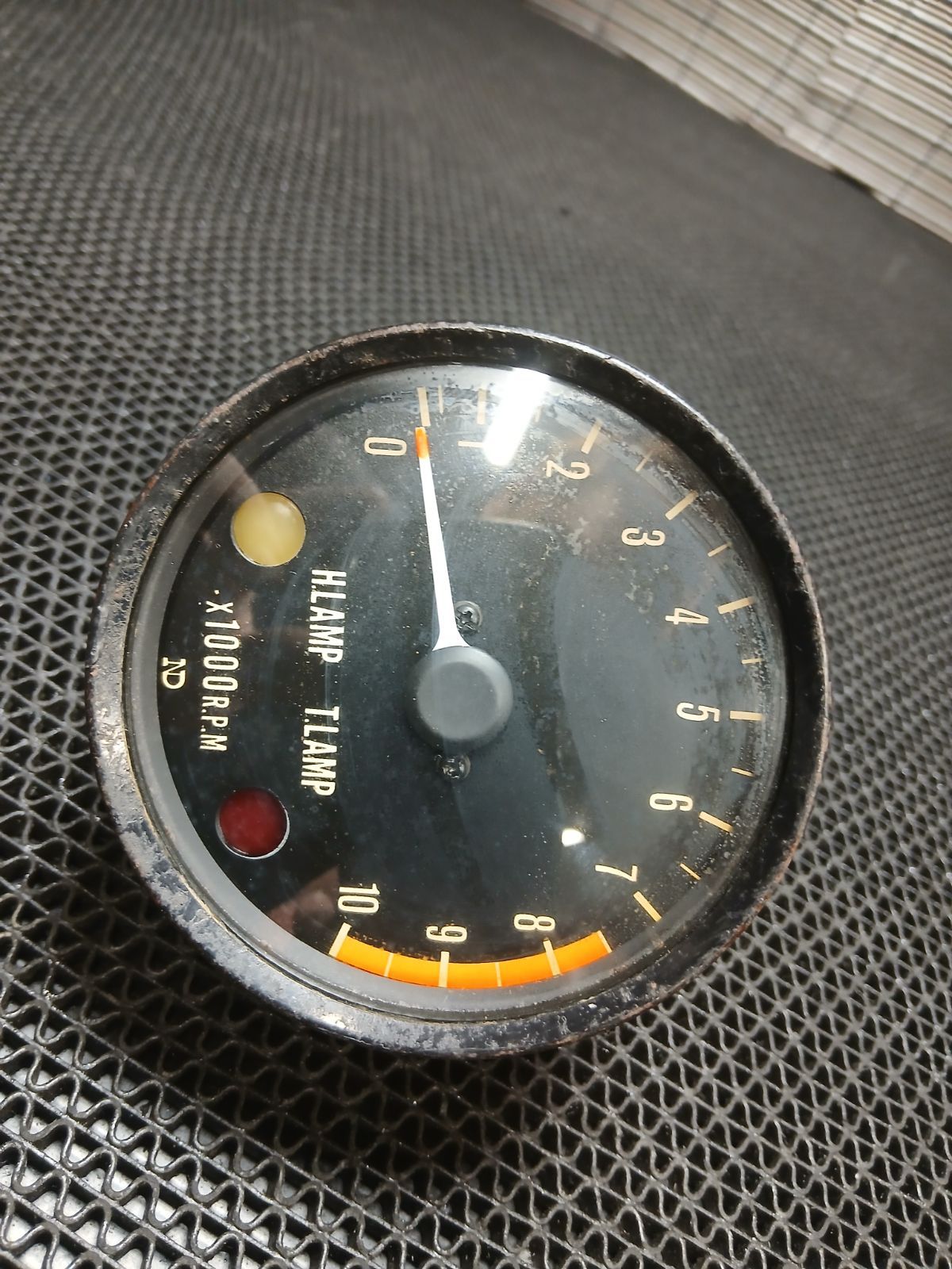 カワサキ W3 実動タコメーター ワレ欠損無し 650-RS 昭和48年 実動車両 W2TT W1SS ダブサン マッハMACH W1SA 旧車絶版 Z 動画あり