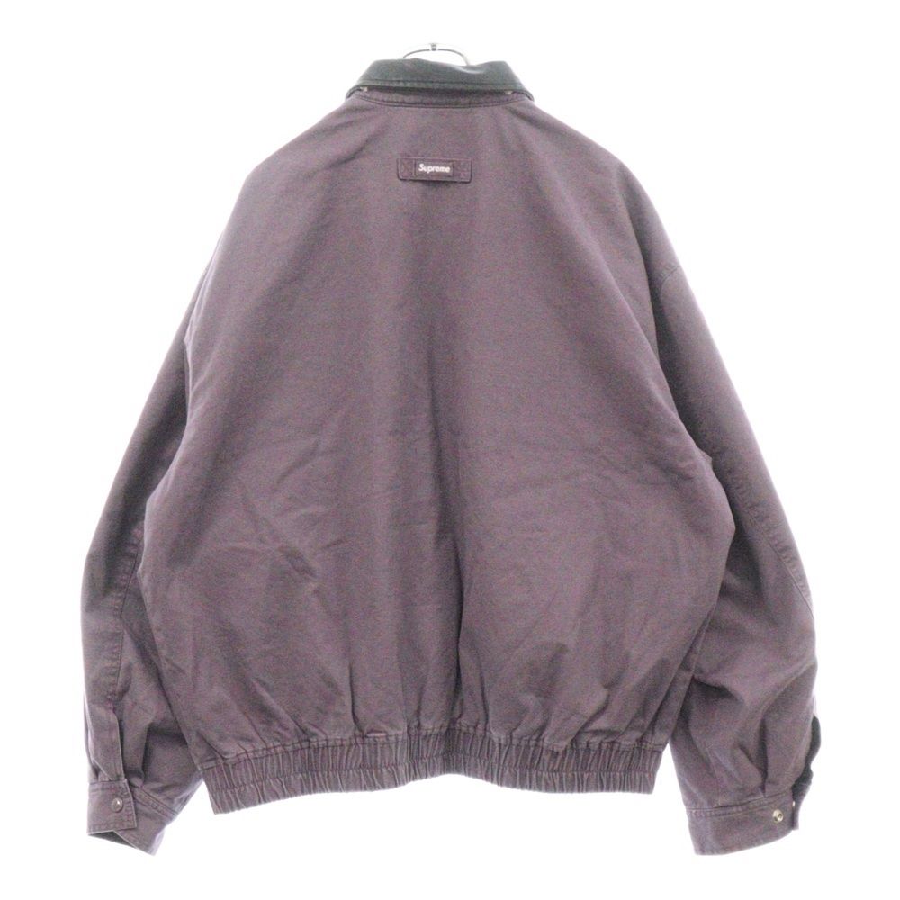 SUPREME (シュプリーム) 24AW Leather Collar Utility Jacket