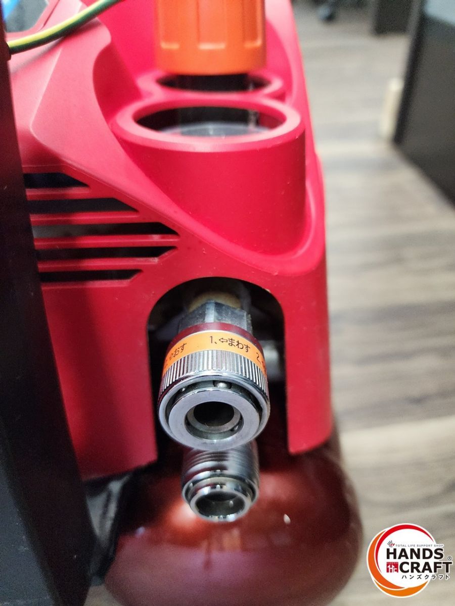 ♭【中古美品】MAX マックス エアコンプレッサー AK-HL1270E2 高圧2口 