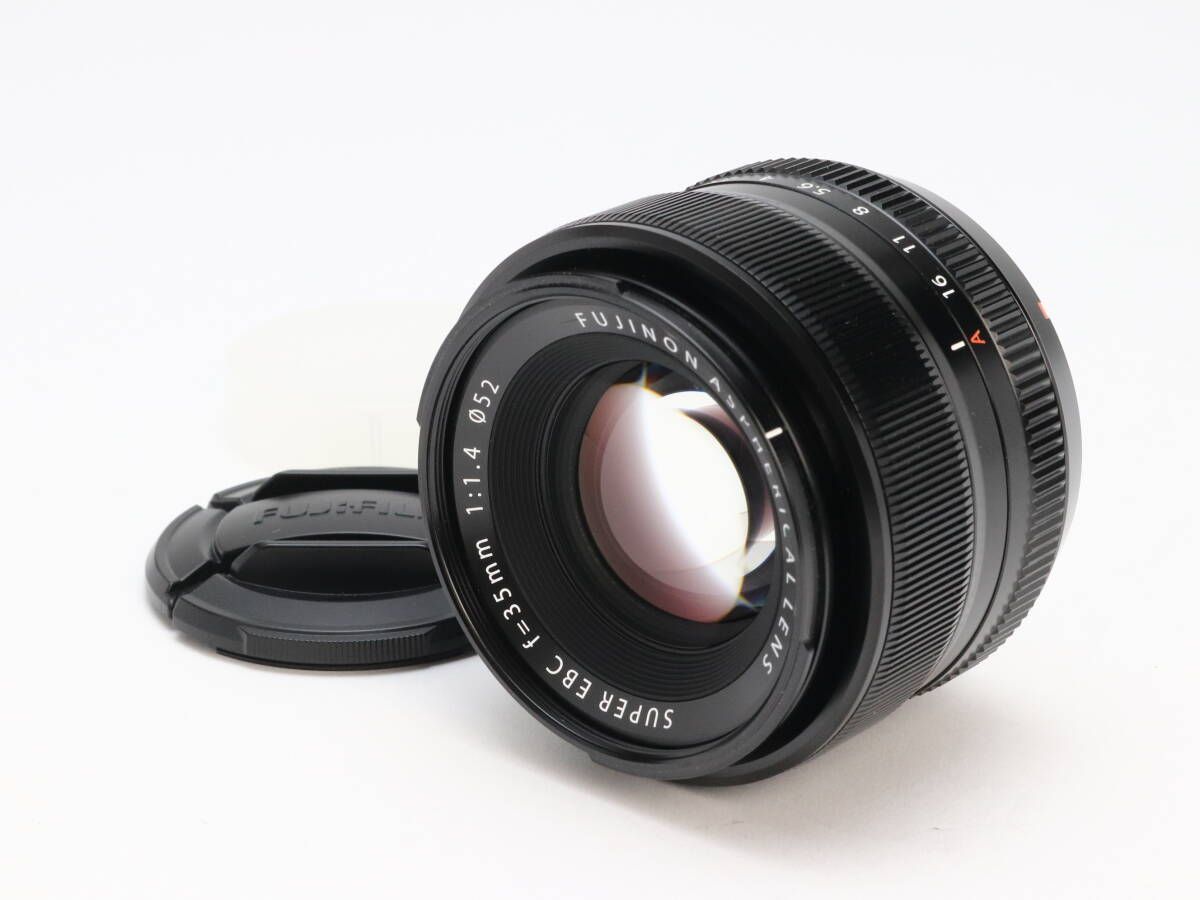 A FUJIFILM 富士フイルム フジノン XF 35mm F1.4R 初期不良返品可 55-181